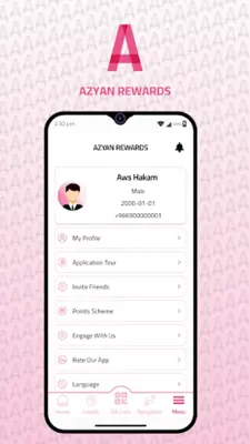 Azyan Rewards android App screenshot 1